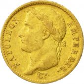 Monnaie, France, Napolon I, 20 Francs, 1814, Paris, TTB, Or, KM:695.1