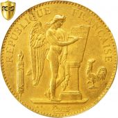 Monnaie, France, Gnie, 100 Francs, 1885, Paris, PCGS, AU58, SUP, Or, KM:832