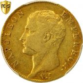 Monnaie, France, Napolon I, 20 Francs, AN 14, Lille, PCGS, XF40, TTB, Or