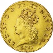 Coin, France, Louis XV, Louis dor de Noailles, 2 Louis Dor, 1717, Paris