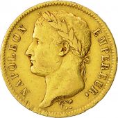 Monnaie, France, Napolon I, 40 Francs, 1811, Paris, TTB, Or, Gadoury:1084