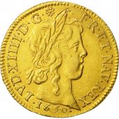 Coin, France, Louis XIV, Louis dor  la mche longue, 1650, Paris, KM:157.1