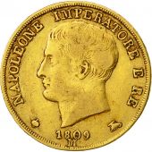 Monnaie, tats italiens, KINGDOM OF NAPOLEON, Napoleon I, 20 Lire, 1809, Milan