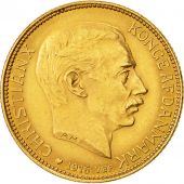 Coin, Denmark, Christian X, 20 Kroner, 1916, Copenhagen, AU(55-58), Gold