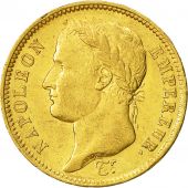 Monnaie, France, Napolon I, 40 Francs, 1811, Paris, TTB+, Or, Gadoury:1084