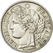 Coin, France, Crs, 2 Francs, 1871, Paris, AU(55-58), Silver, KM:817.1