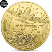 France, Monnaie de Paris, 50 Euro, Aviation - Dakota, 2018, MS(65-70), Gold