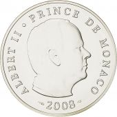 Monaco, 5 Euro, 2008, FDC, Argent, KM:197
