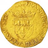 Coin, France, Franois Ier, Ecu dor, Toulouse, EF(40-45), Gold, Duplessy:775