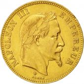 Monnaie, France, Napoleon III, Napolon III, 100 Francs, 1869, Strasbourg, TTB
