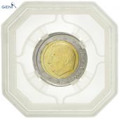 Belgique, 2 Euro, 2000, Faute - Frappe dcentre, Grade, GENI, NC99