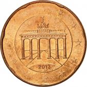 Allemagne, 20 Centimes, 2017, Flan de 5 Centimes, SPL, Copper Plated Steel