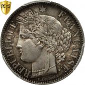 Coin, France, Crs, 2 Francs, 1851, Paris, PCGS, MS64, Silver, KM:760.1