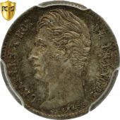 Coin, France, Charles X, 1/4 Franc, 1830, Paris, PCGS, MS65, Silver, KM:722.1