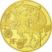 France, Monnaie de Paris, 50 Euro, La Fin de la Guerre, 2018, Gold