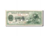 French Indochina, 50 Piastres, 1941, SPECIMEN, KM:77s