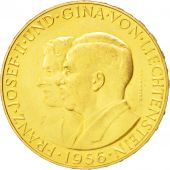 Liechtenstein, Prince Franz Josef II, 50 Franken, 1956, Gold, KM:16
