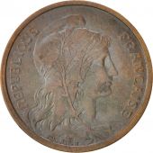 France, Dupuis, 2 Centimes, 1920, Paris, Bronze, KM:841, Gadoury:107