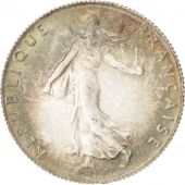 France, Semeuse, 50 Centimes, 1916, Argent, Patine, KM:854