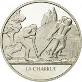 France, Medal, La charrue, Sciences & Technologies, MS(65-70), Silver