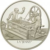France, Medal, La Jenny, Sciences & Technologies, MS(65-70), Silver