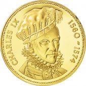 France, Medal, Les Rois de France, Charles IX, History, FDC, Vermeil
