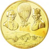 France, Medal, LHistoire de la Conqute de lAir, Jean Pierre Blanchard et