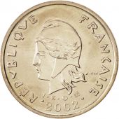 French Polynesia, 100 Francs, 2002, Paris, Nickel-Bronze, KM:14