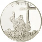 France, Medal, Nations du Monde, Chili, Politics, Society, War, FDC, Argent