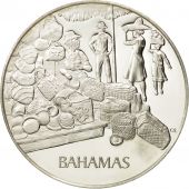 France, Medal, Nations du Monde, Bahamas, Politics, Society, War, FDC, Argent