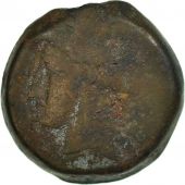 Zeugitana, Shekel, 300-264 BC, Carthage, F(12-15), Copper, SNG Cop:169
