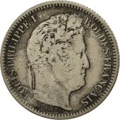 France, Louis-Philippe, 2 Francs, 1843, Lille, VF(30-35), Silver, KM:743.13