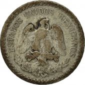 Mexique, 10 Centavos, 1919, Mexico City, TB, Argent, KM:429