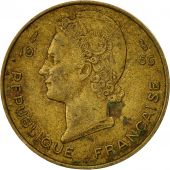 French West Africa, 10 Francs, 1956, Paris, VF(30-35), Aluminum-Bronze, KM:6