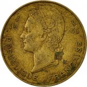 French West Africa, 10 Francs, 1956, Paris, TB+, Aluminum-Bronze, KM:6