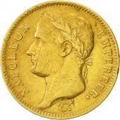 France, Napolon I, 40 Francs, 1812, Paris, VF(30-35), Gold, KM:696.1