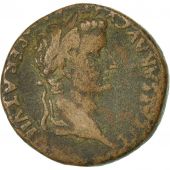 Tiberius, As, 12-14 AD, Lyon, VF(30-35), Copper, RIC:245
