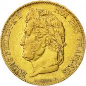 Louis-Philippe, 20 Francs or Tte laure, 1848, Paris, SUP, Gadoury 1031