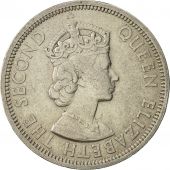 East Caribbean States, Elizabeth II, 50 Cents, 1955, AU(55-58), KM 7