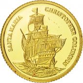 Palau, Dollar, Columbus, 2006, MS(65-70), Gold, KM:337