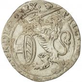 Spanish Netherlands, Brabant, Escalin, 1624, Brussels, AU(50-53), Silver,KM 52.3