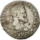 Monnaie, Henri IV, Demi-Franc, 1595, Morlaas, Sombart 4848