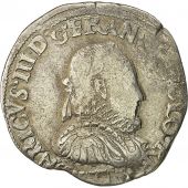 coin, France, Teston, 1575, Nantes, VF(30-35), Silver, Sombart 4654
