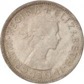 Grande-Bretagne, Elizabeth II, 1/2 Crown, 1955, Copper-nickel, KM:907