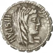 Postumius, Denarius Serratus, 81 BC, Rome, AU(55-58), Silver, Crawford 372/2