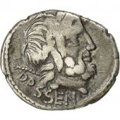 Coin, Rubrius, Denarius, 87 BC, Rome, EF(40-45), Silver, Crawford 348/1