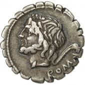 Monnaie, Memmia, Denarius Serratus, 106 BC, Rome, SUP, Argent, Crawford 313/1c
