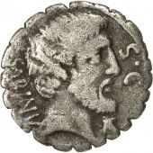 Coin, Vettia, Denarius Serratus, 70 BC, Rome, EF(40-45), Silver, Crawford 404/1