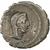 Coin, Papia, Denarius Serratus, 79 BC, Rome, EF(40-45), Silver, Crawford 384/1