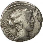 Monnaie, Carisia, Denier, 46 BC, Rome, TTB, Argent, Crawford 464/2